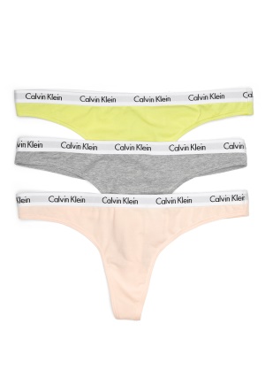 Calvin Klein Thong 3PK Multi L