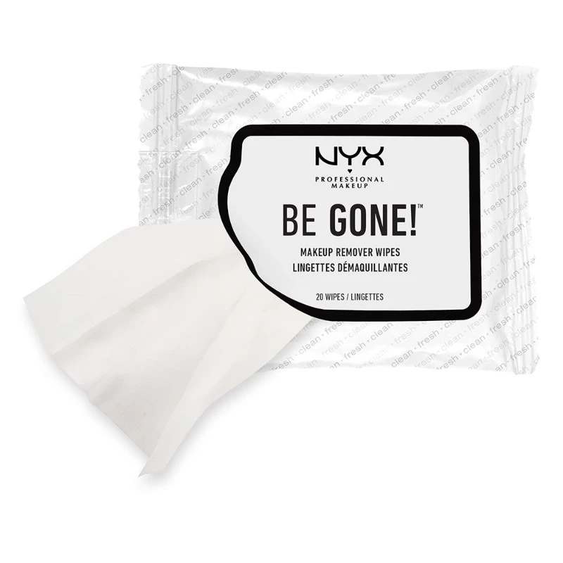 Be Gone Makeup Remover Wipes