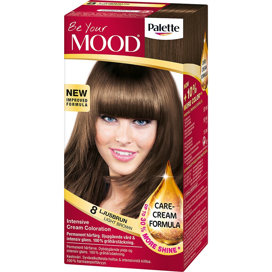 Mood Haircolor 08 Light Brown, MOOD Hiusvärit