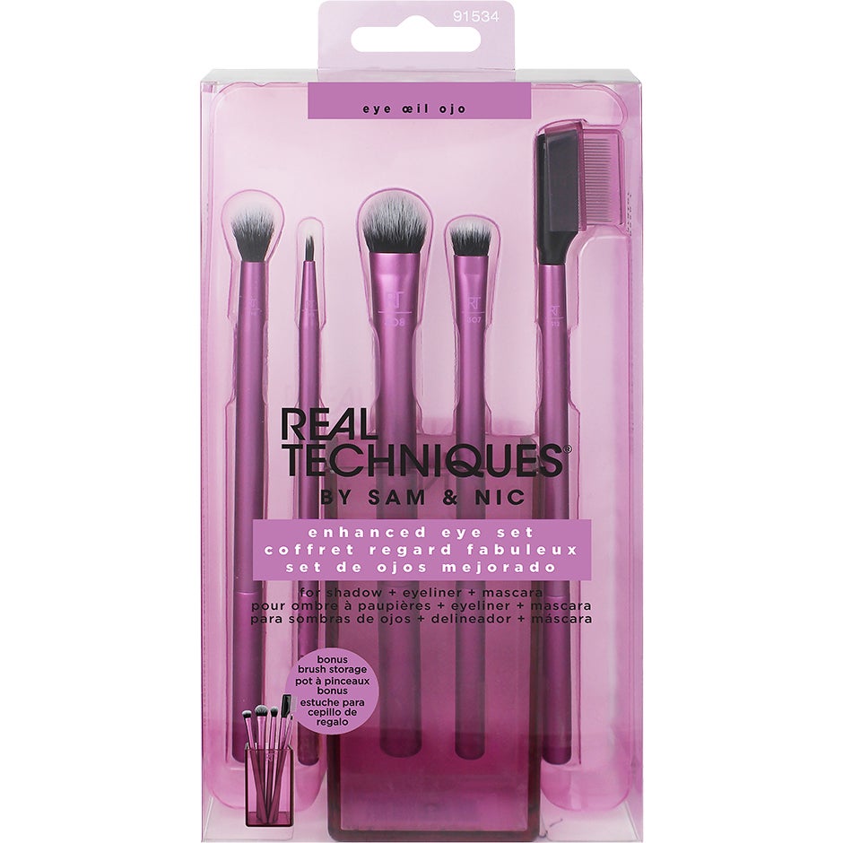 Real Techniques Enhanced Eye Set, Real Techniques Sivellinsetit