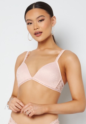 Calvin Klein Light Lined Triangle TJQ BARELY PINK XS