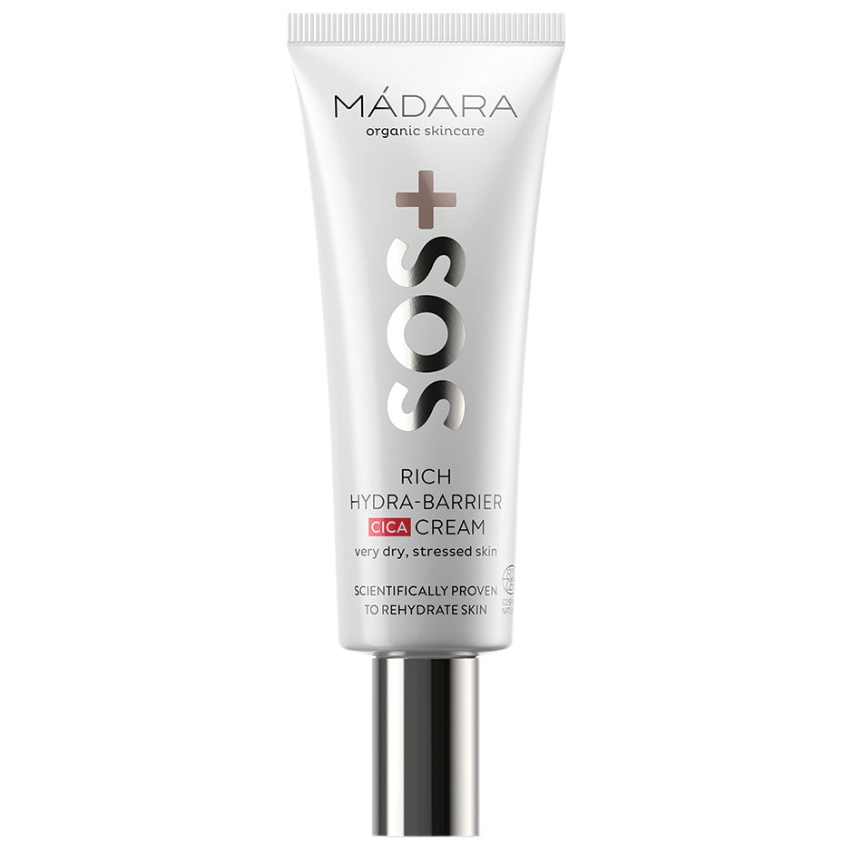 SOS Rich Hydra-Barrier CICA Cream, 40 ml MÁDARA ecocosmetics Kasvovoiteet