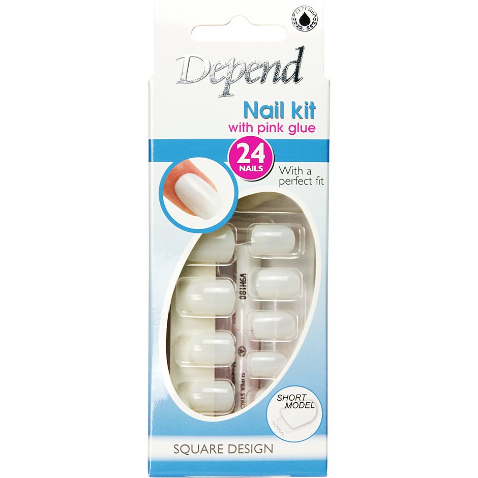 Nail Kit Artificial Nails, Depend Depend Kynsilakat