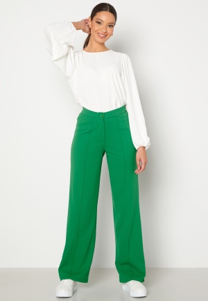 BUBBLEROOM Hilma soft suit trousers Green XS