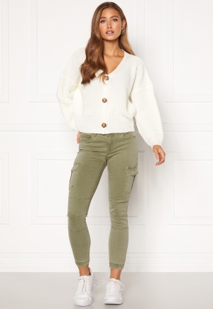 ONLY Missouri Ankl Cargo Pant Oil Green 38/30
