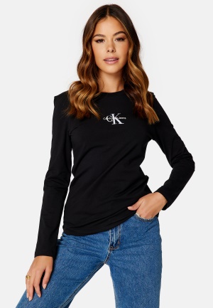 Calvin Klein Jeans Monogram Logo Long Sleeves BEH Ck Black M