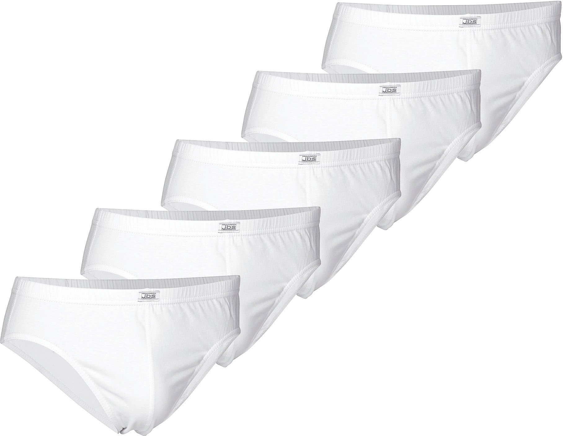 JBS - 5-pack Minislip Organic Cotton White