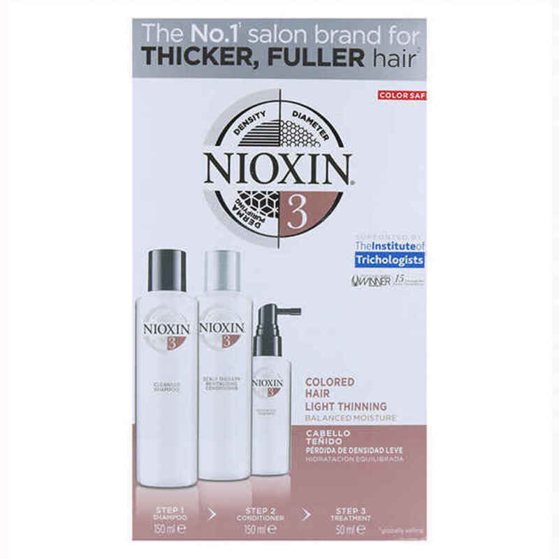 Hoito Wella Nioxin Trial Kit Sistem 3 Värjätyt hiukset
