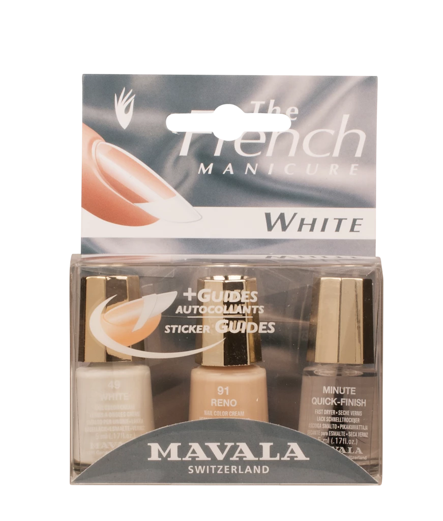 French Manicure White