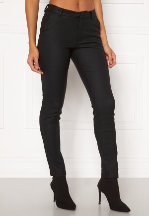 VERO MODA Leah MR Classic Coated Pant COLOR Black XL/32