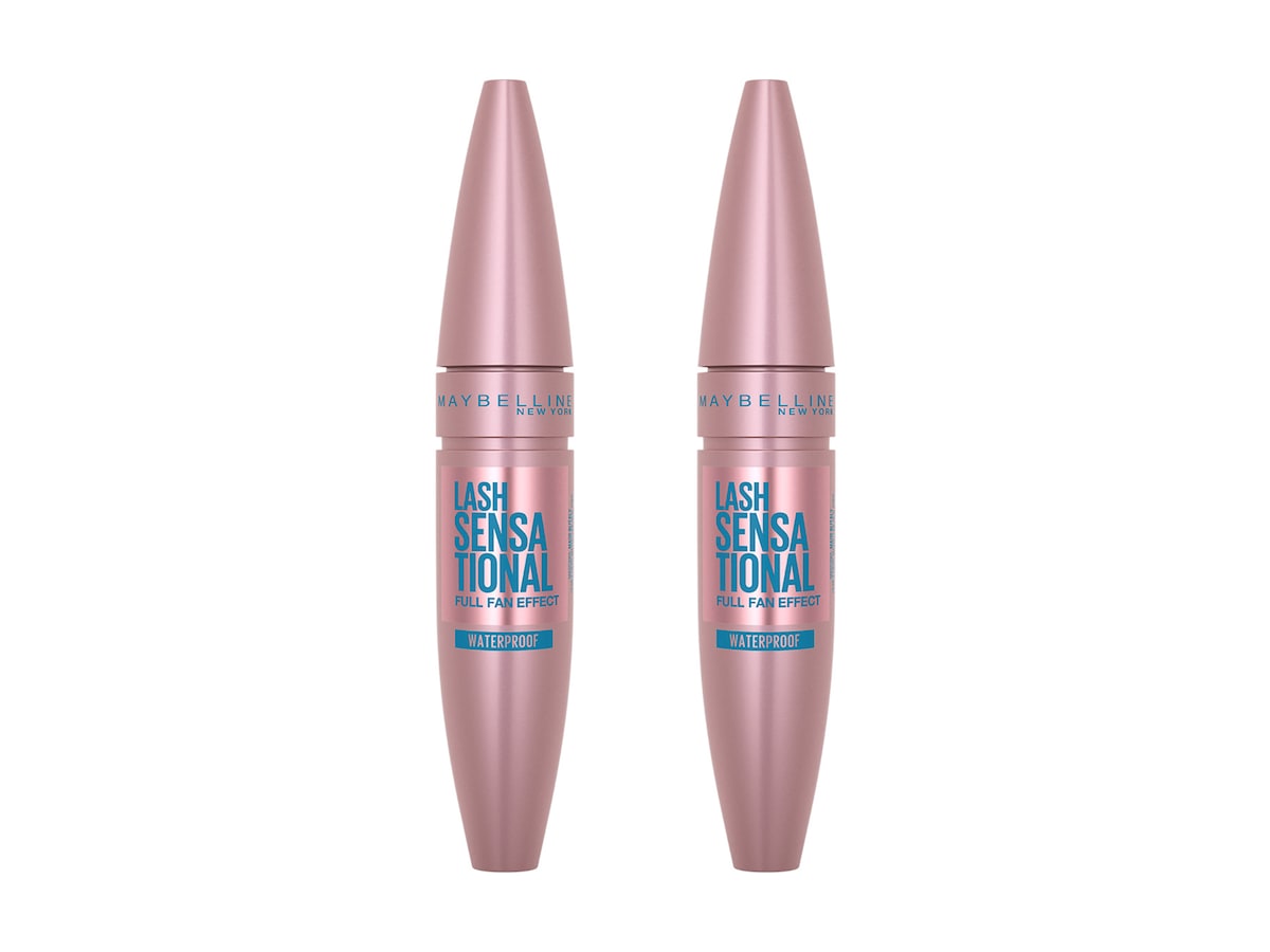 Lash Sensational Waterproof Mascara 2-pk, Maybelline Ripsivärit