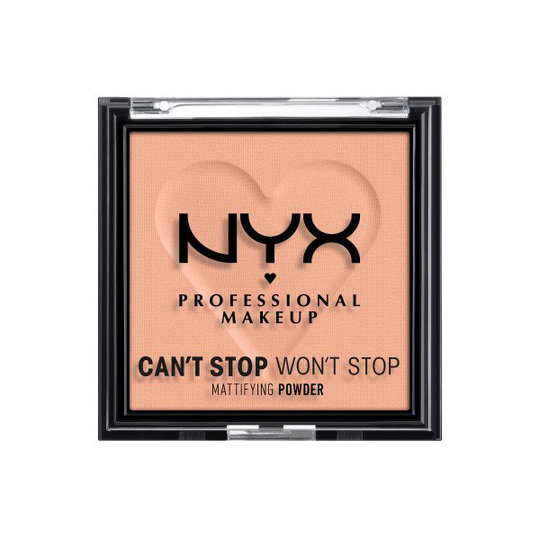NYX Professional Makeup - Can't Stop Won't Stop Mattifying Powder - Brightening Peach