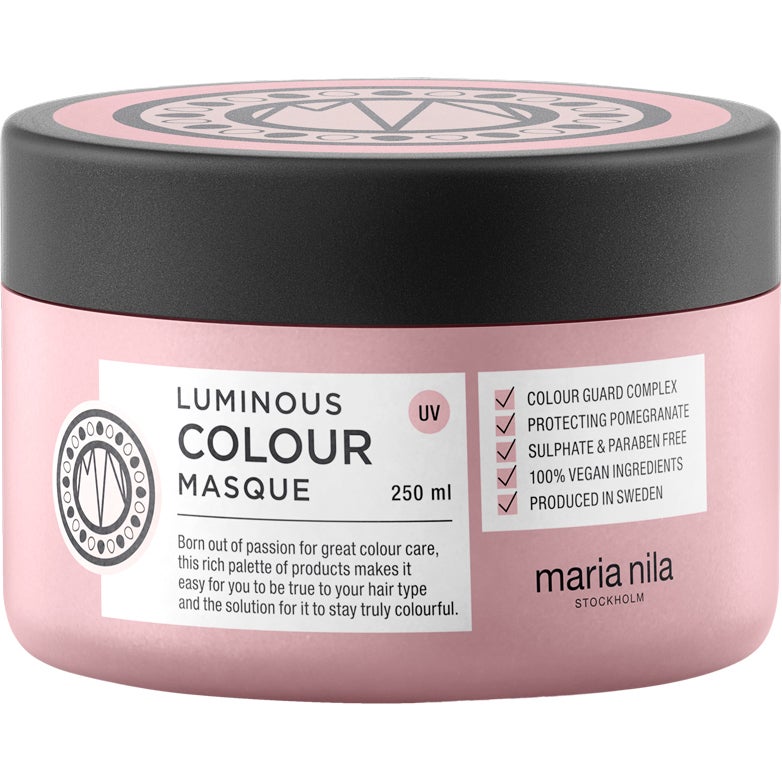 Maria Nila Luminous Colour Masque, 250 ml Maria Nila Hiusnaamiot