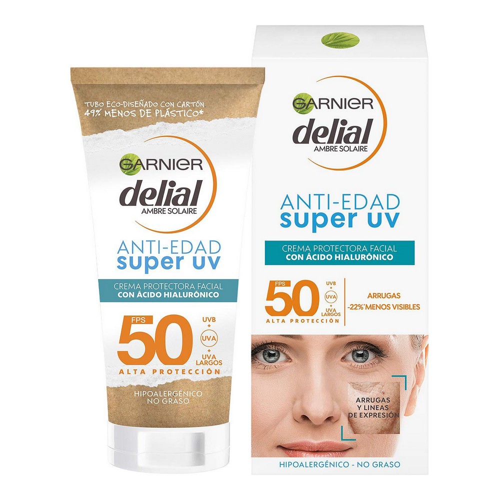 Aurinkovoide Super UV Garnier Anti-ageing Spf 50 (50 ml)