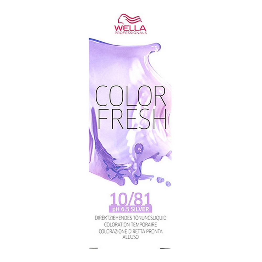 Puolipysyvä sävy Color Fresh Wella 10/81 (75 ml)