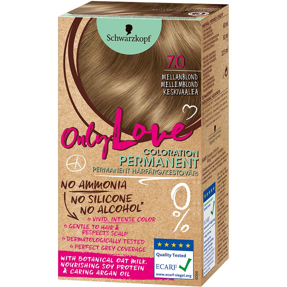 Only Love, Schwarzkopf Hiusvärit
