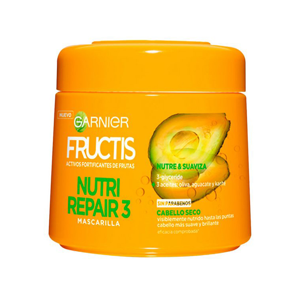 Hiusnaamio Nutri Repair-3 Fructis (300 ml)