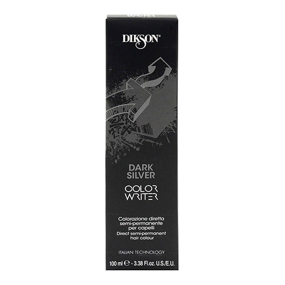 Pysyvä väriaine Color Writer Dikson Muster Hopeinen (100 ml)
