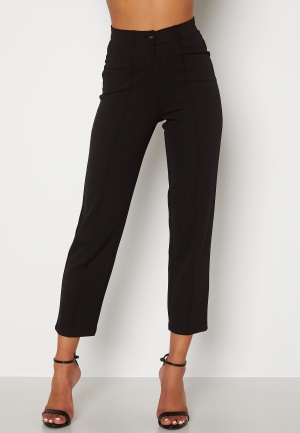 BUBBLEROOM Peyton soft suit trousers Black S
