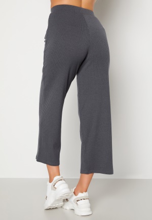 Happy Holly Ruby cropped pants Dark grey melange 40/42