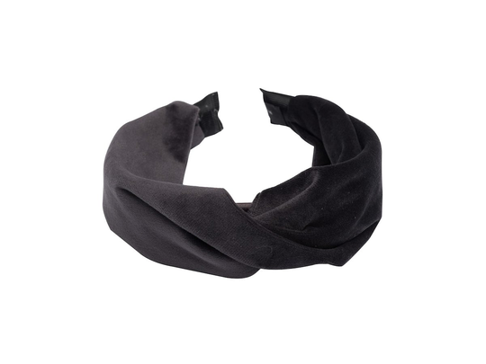 Velor Folded hair hoop, Dark Ponnarit, Pinnit & Hiusklipsit