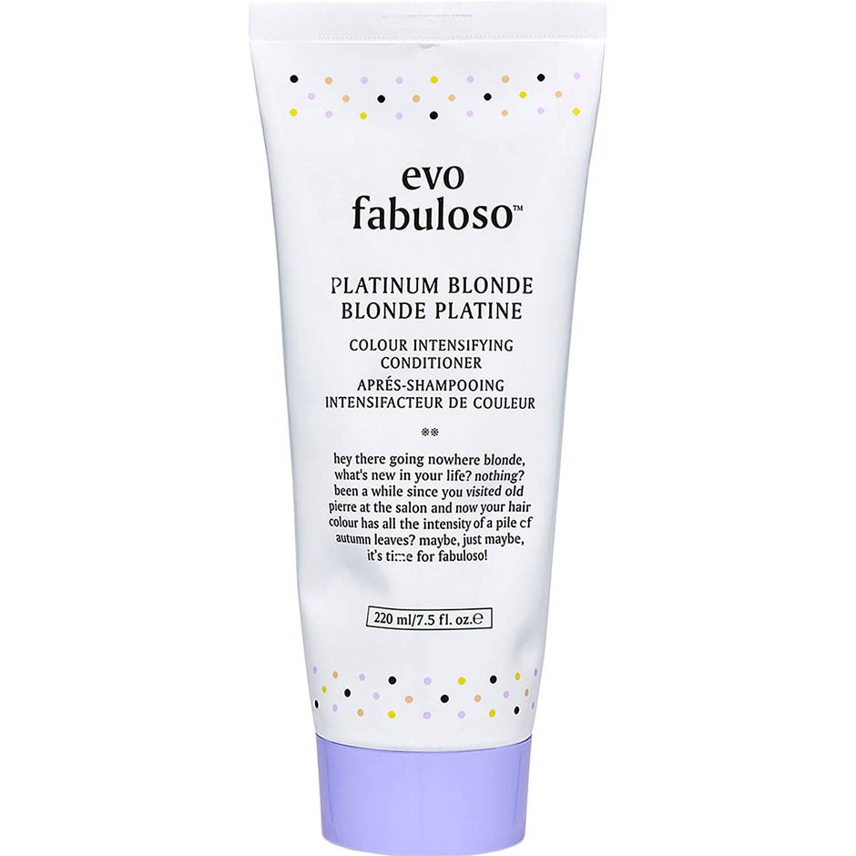 Fabuloso Colour Intensifying Conditioner - Platinum Blonde, 220 ml evo Tehohoidot