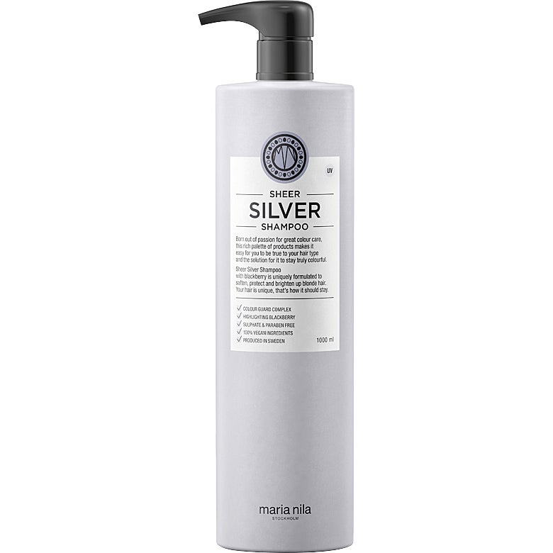 Maria Nila Sheer Silver Shampoo, 1000 ml Maria Nila Hopeashampoo