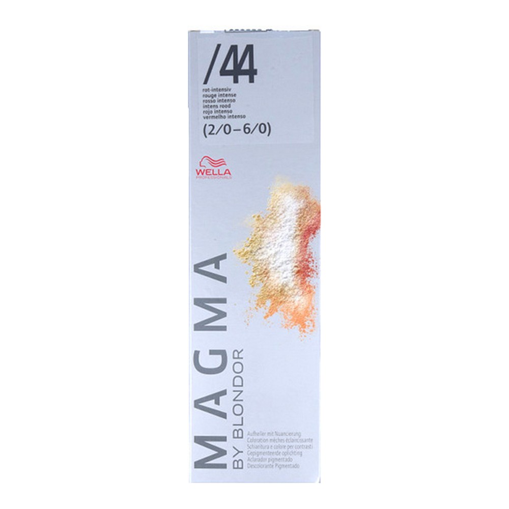 Pysyvä väriaine Magma Color Wella Nº 44 (120 g)