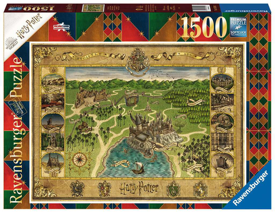 Hogwarts Map 1500 pcs. Puzzle (110136)