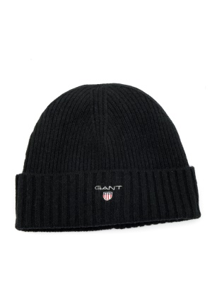 GANT Wool Lined Beanie 5 Black One size