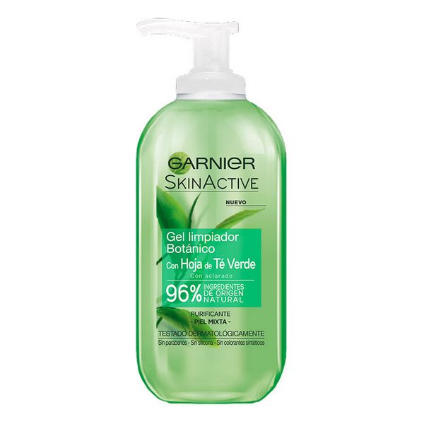 Kasvojen puhdistusgeeli Skinactive Garnier(Kapasiteetti 200 ml)