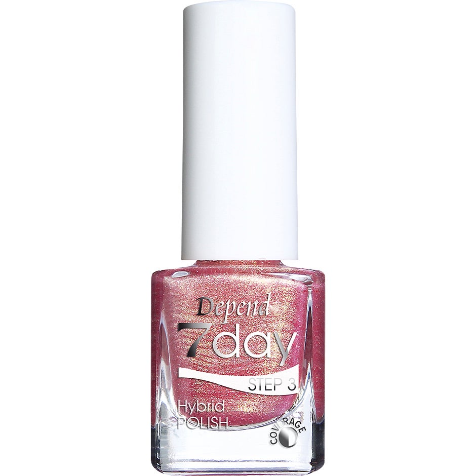Depend 7day Hybrid Polish 7111 Healing Peony, 5 ml Depend Värilakat