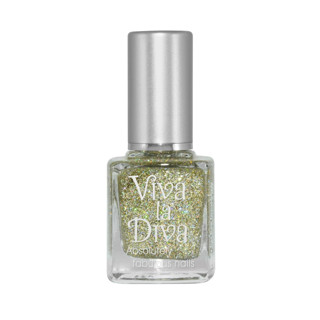 Nail Polish Gold Glitter