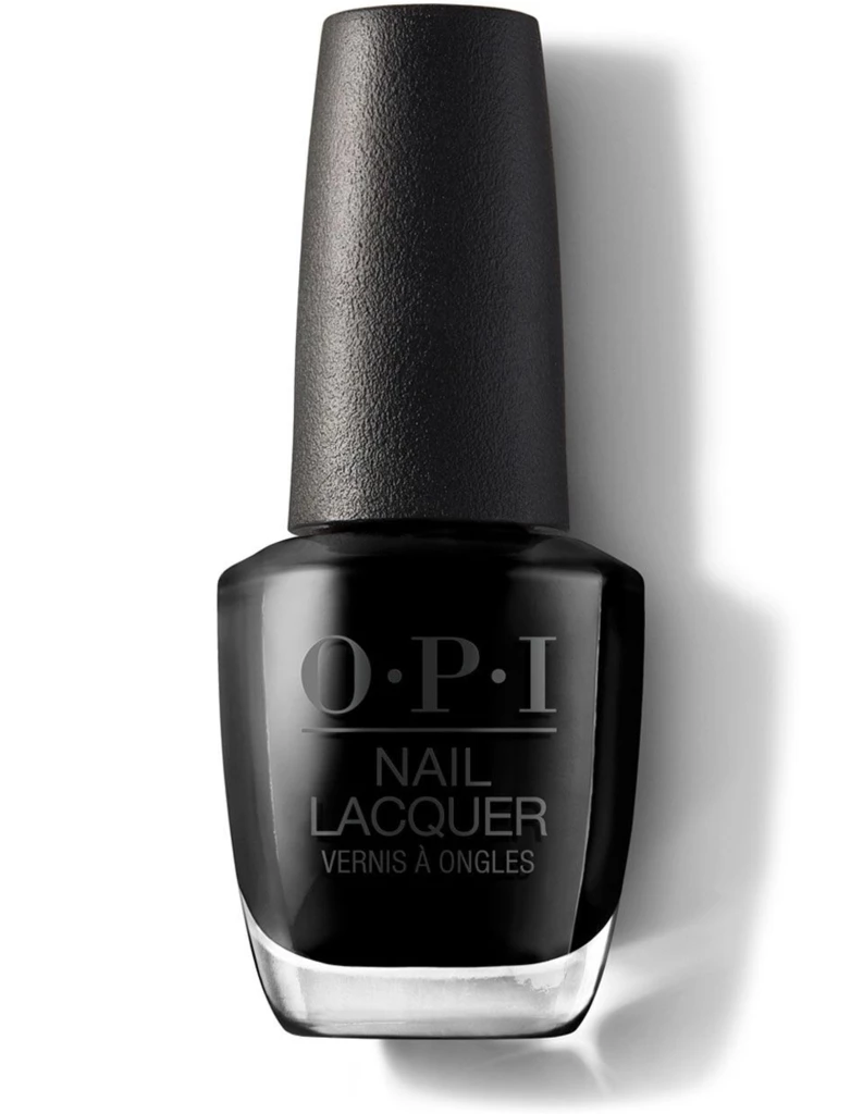 Nail Polish Lady in Black