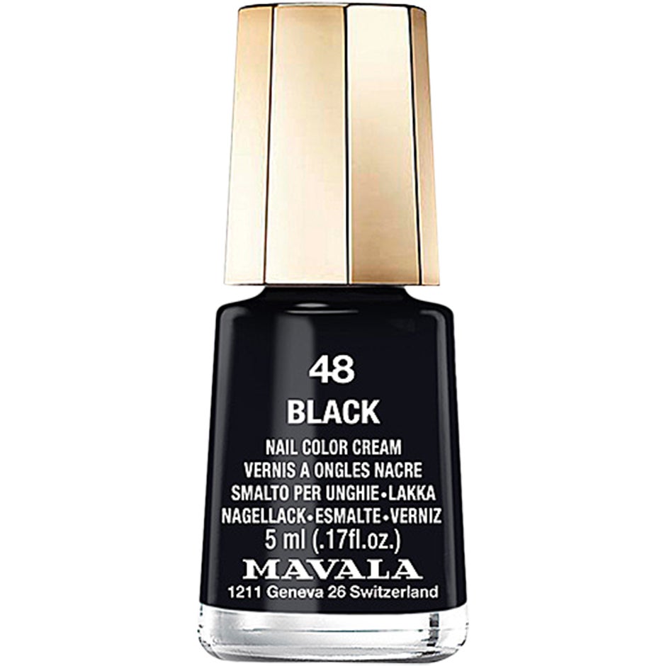 Mavala Nail Color Cream, 48 Black, 5 ml Mavala Värilakat