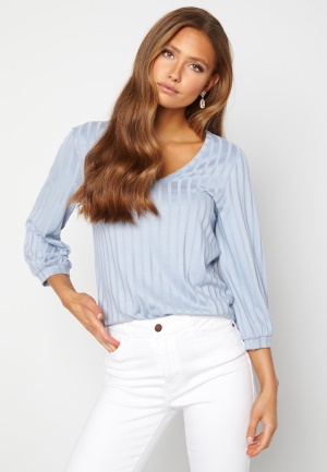 Happy Holly Emmy rib top Light blue 40/42