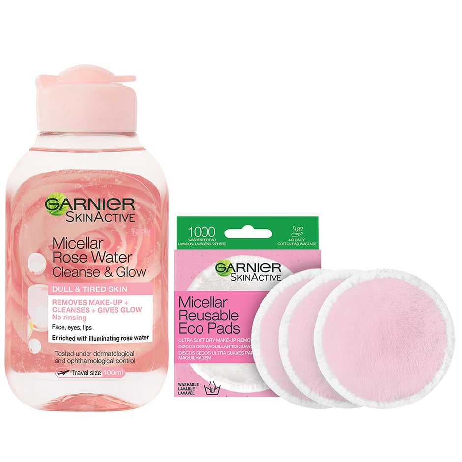 Rose Water & Eco Pads, Garnier Ihonhoito