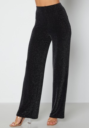 BUBBLEROOM Petronella sparkling trousers Black / Silver XS