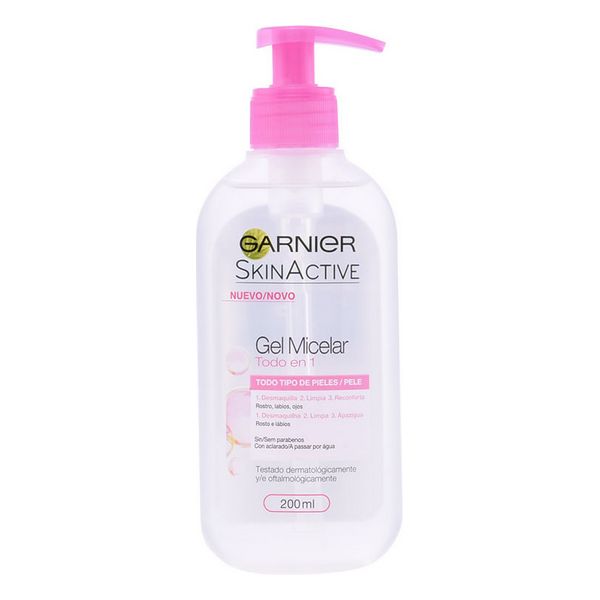 Misellivesi Skinactive Garnier(Kapasiteetti 200 ml)