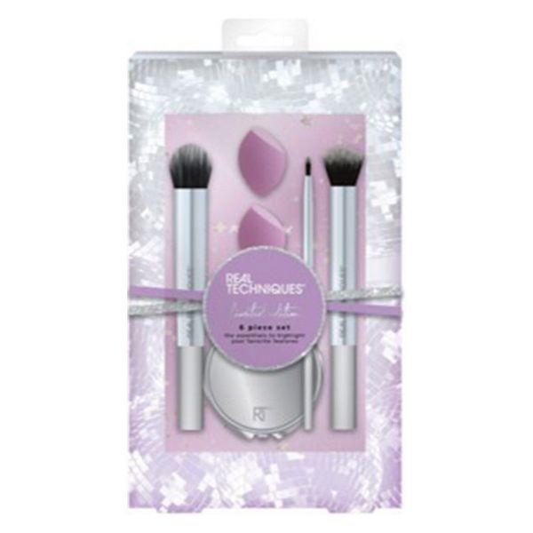 Meikkiharjasetti Poppin Perfection Real Techniques (6pcs)