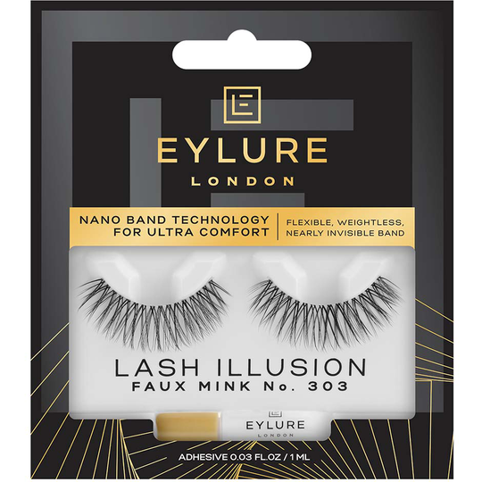 Lash Illusion No 303 Lashes, 1 ml Eylure Irtoripset