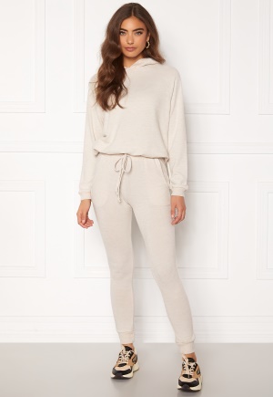 Blue Vanilla Hooded Sweatshirt Jogger Set Stone L (UK14)