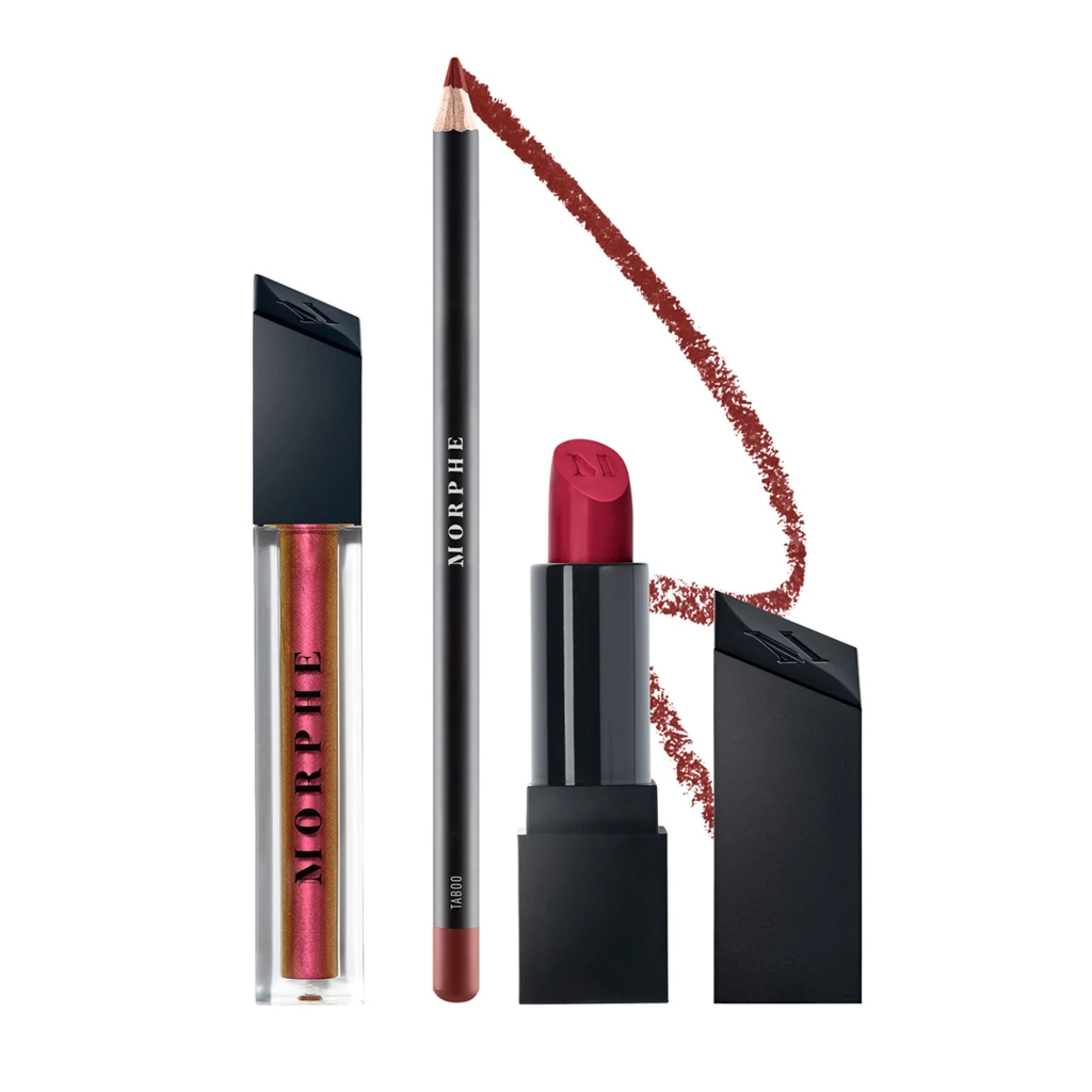 Out & A Pout Lip Trio Smoky Red