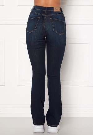 Happy Holly Francis, high flared Dark denim 48R