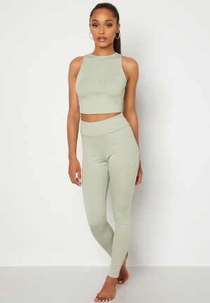 BUBBLEROOM Kaylin yoga set Dusty green XS