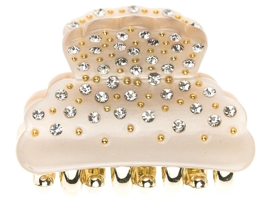 Crystal Hair clip Claw With Swarovski Crystals Small, Dark Hiusklipsit & Hiuspinnit