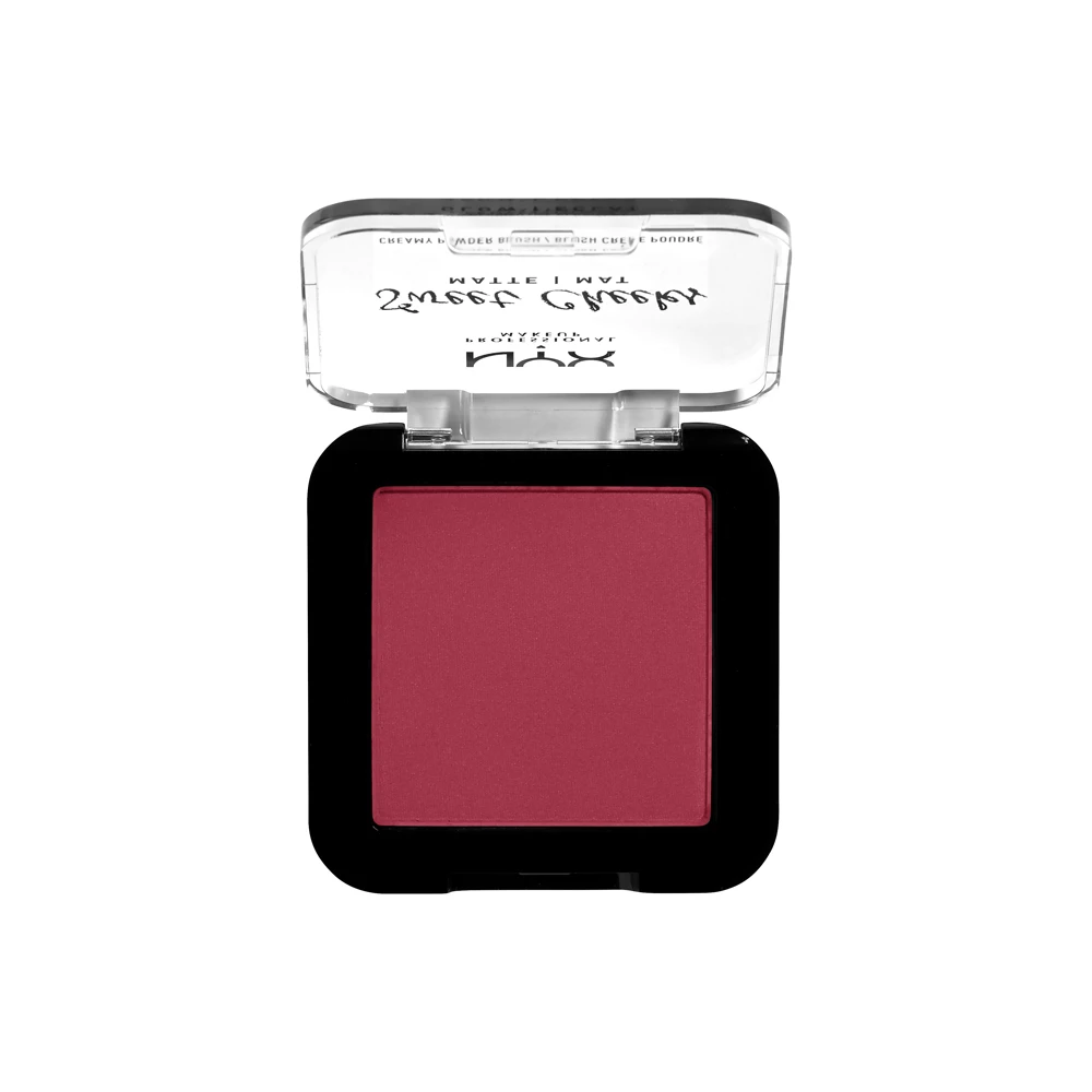 Sweet Cheeks Creamy Matte Powder Blush Risky Business