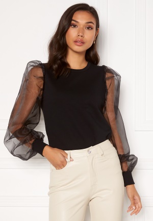 ONLY Cana Life L/S Organza Black XS