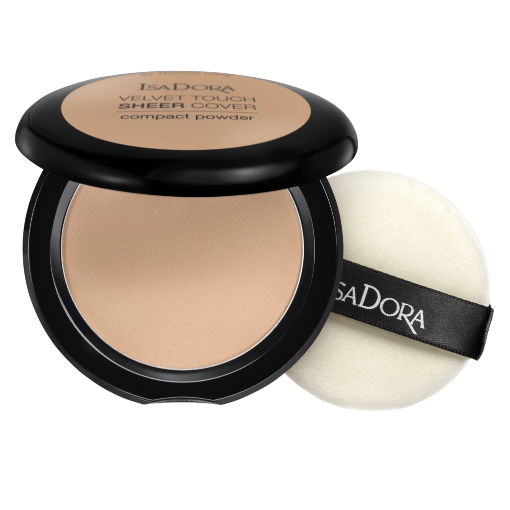 Velvet Touch Sheer Cover Compact Powder 46 Warm Beige