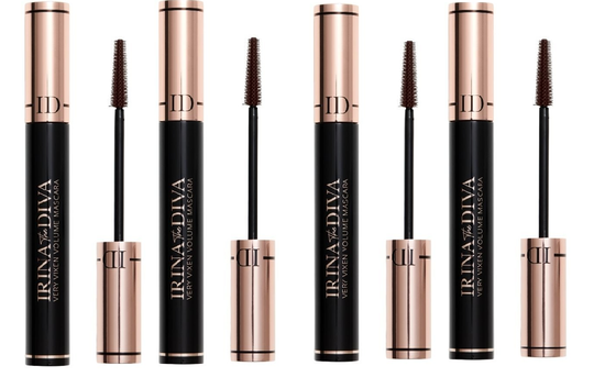 Irina The Diva - 4 x Very Vixen Volume Mascara 002 Brown